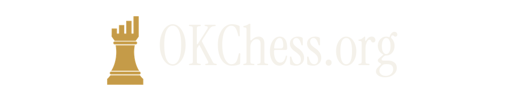OKChess.org rectangular logo (light text)