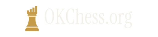 OKChess.org rectangular logo, compact